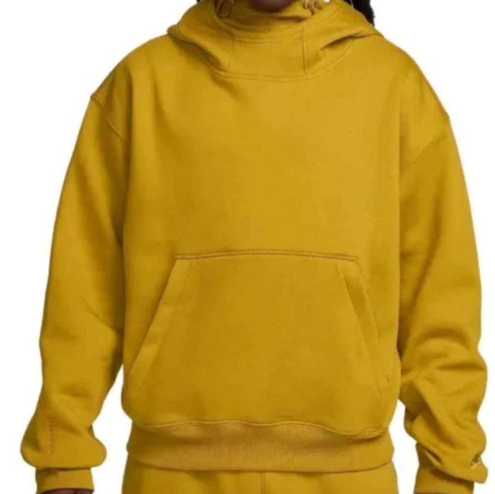 Nike SPORTSWEAR Lab+ TECH PACK Hoodie Sweatshirts Men Bronze Yellow Mustard